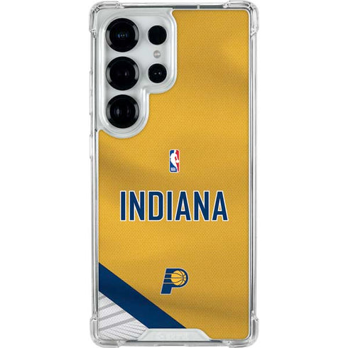 NBA Indiana Pacers Jersey Galaxy S25 Ultra Clear Case